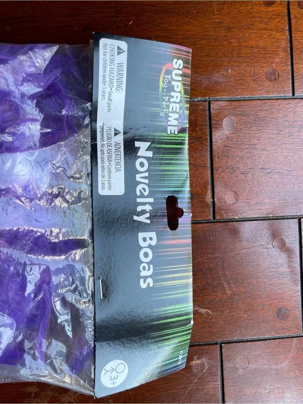 Supreme Purple Feather Novelty Boas